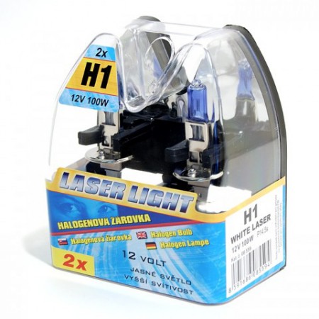 Žiarovka H1 12V 100W WHITE LASER 2ks